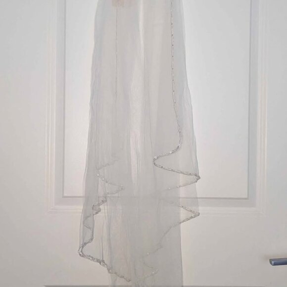 Beaded bridal veil - NWT - Picture 4 of 5